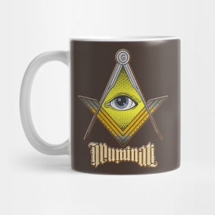 Conspiracy Tee - Illuminati Mug